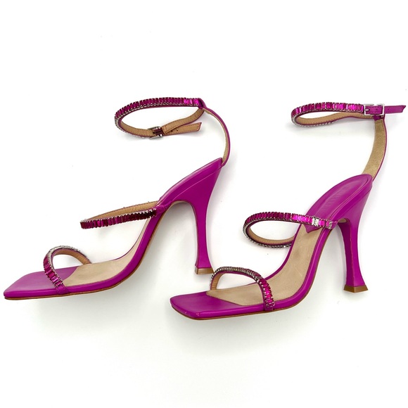 VERY PINK Schutz NELLINA Heels size 8.5 - Picture 11 of 13